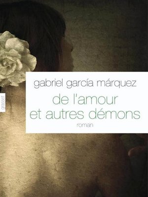 cover image of De l'amour et autres démons